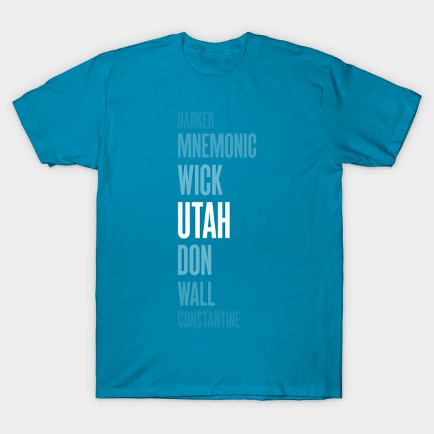 Utah is My Favorite John T-Shirt by 12&24